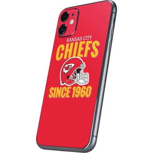 NFL Kansas City Chiefs Helmet iPhone 11 Skin