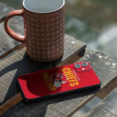 NFL Kansas City Chiefs Helmet iPhone 11 Skin