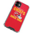 NFL Kansas City Chiefs Helmet iPhone 12 Clear Case
