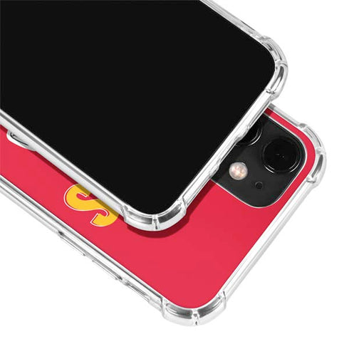NFL Kansas City Chiefs Helmet iPhone 12 Mini Clear Case