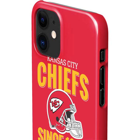 NFL Kansas City Chiefs Helmet iPhone 12 Mini Lite Case