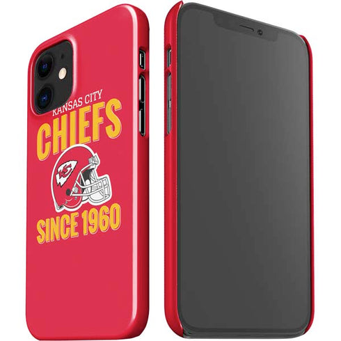 NFL Kansas City Chiefs Helmet iPhone 12 Mini Lite Case