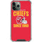 NFL Kansas City Chiefs Helmet iPhone 12 Pro Clear Case
