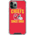 NFL Kansas City Chiefs Helmet iPhone 12 Pro Clear Case