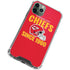 NFL Kansas City Chiefs Helmet iPhone 12 Pro Clear Case