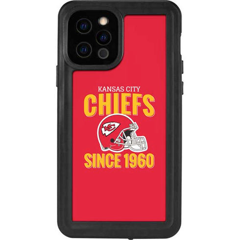 NFL Kansas City Chiefs Helmet iPhone 12 Pro Waterproof Case