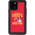 NFL Kansas City Chiefs Helmet iPhone 12 Pro Waterproof Case