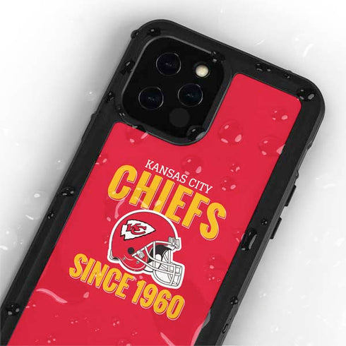 NFL Kansas City Chiefs Helmet iPhone 12 Pro Waterproof Case