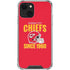 NFL Kansas City Chiefs Helmet iPhone 13 Mini Clear Case