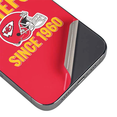 NFL Kansas City Chiefs Helmet iPhone 13 Pro Max Skin