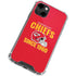 NFL Kansas City Chiefs Helmet iPhone 14 Clear Case