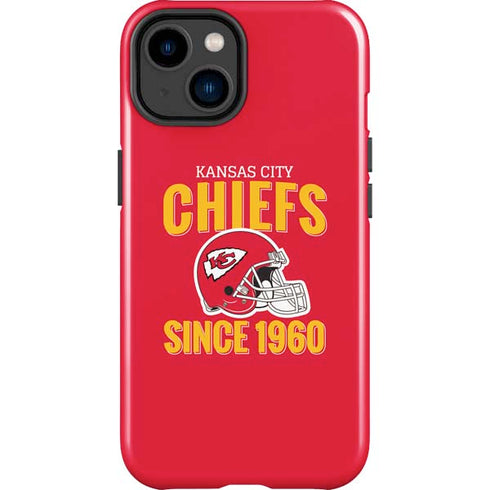 NFL Kansas City Chiefs Helmet iPhone 15 Plus Impact Case