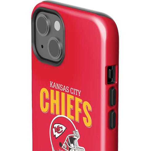 NFL Kansas City Chiefs Helmet iPhone 15 Plus Impact Case