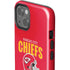 NFL Kansas City Chiefs Helmet iPhone 15 Plus Impact Case