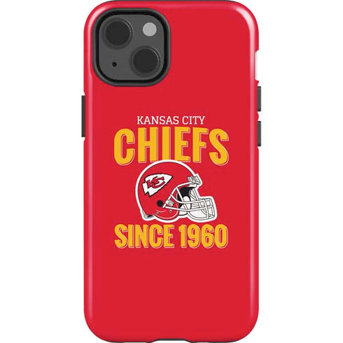 NFL Kansas City Chiefs Helmet iPhone 15 Impact Case