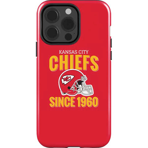 NFL Kansas City Chiefs Helmet iPhone 15 Pro Impact Case