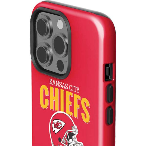 NFL Kansas City Chiefs Helmet iPhone 14 Pro Impact Case