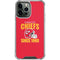 NFL Kansas City Chiefs Helmet iPhone 15 Pro Max Clear Case