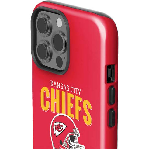 NFL Kansas City Chiefs Helmet iPhone 15 Pro Max Impact Case
