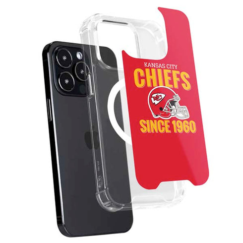 NFL Kansas City Chiefs Helmet iPhone 15 Pro Max MagSafe Case