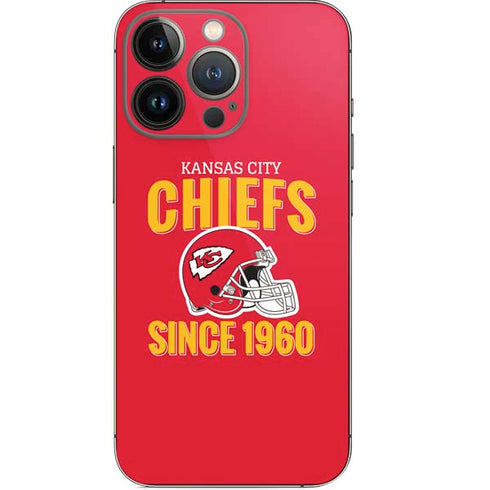 NFL Kansas City Chiefs Helmet iPhone 14 Pro Skin