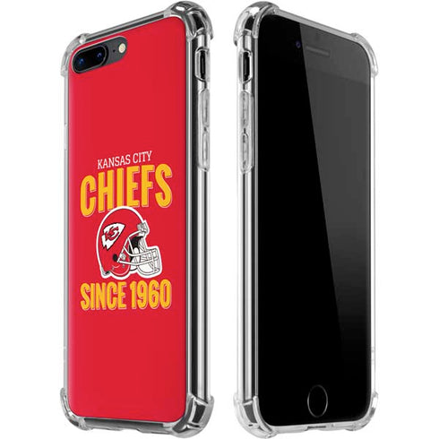 NFL Kansas City Chiefs Helmet iPhone 7/8 Plus Clear Case