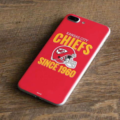 NFL Kansas City Chiefs Helmet iPhone 8 Plus Skin