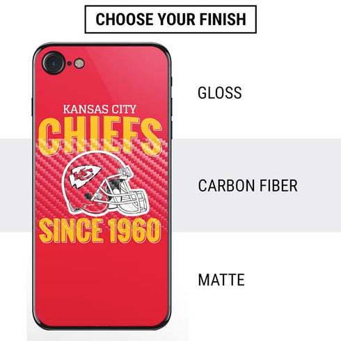 NFL Kansas City Chiefs Helmet iPhone SE (2nd & 3rd Gen) Skin