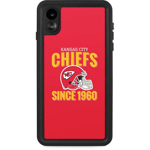NFL Kansas City Chiefs Helmet iPhone XR Waterproof Case