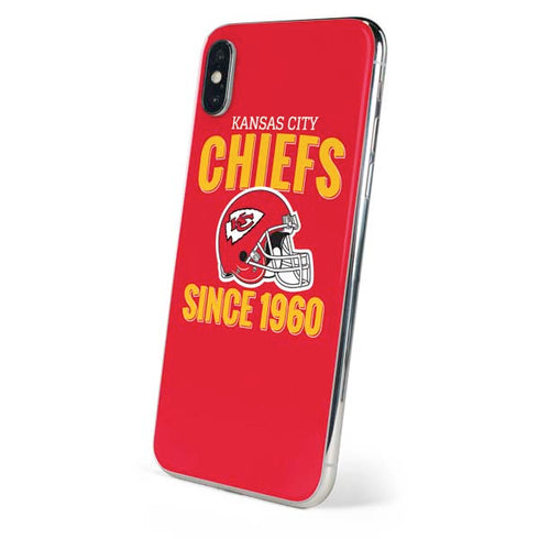 NFL Kansas City Chiefs Helmet iPhone XS Skin