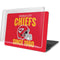 NFL Kansas City Chiefs Helmet MacBook Pro 13in (2020) Case plus Skin
