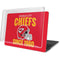 NFL Kansas City Chiefs Helmet MacBook Pro 15in (2016-19) Case plus Skin
