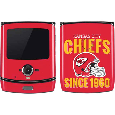 NFL Kansas City Chiefs Helmet Motorola RAZR Skin
