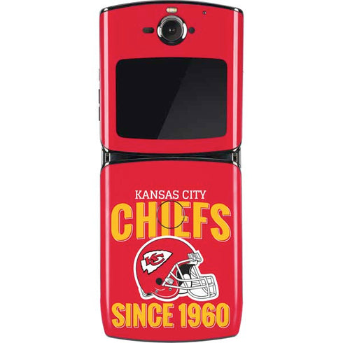 NFL Kansas City Chiefs Helmet Motorola RAZR Skin