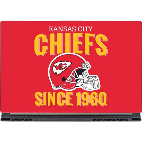NFL Kansas City Chiefs Helmet MSI GS65 Stealth Laptop Skin