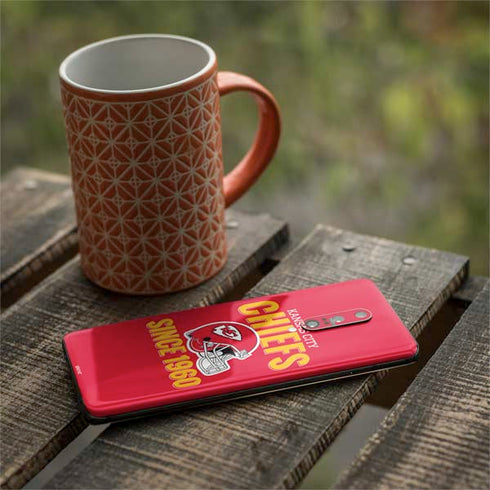 NFL Kansas City Chiefs Helmet OnePlus 7 Pro Skin