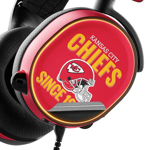 NFL Kansas City Chiefs Helmet SteelSeries Arctis 5 Skin