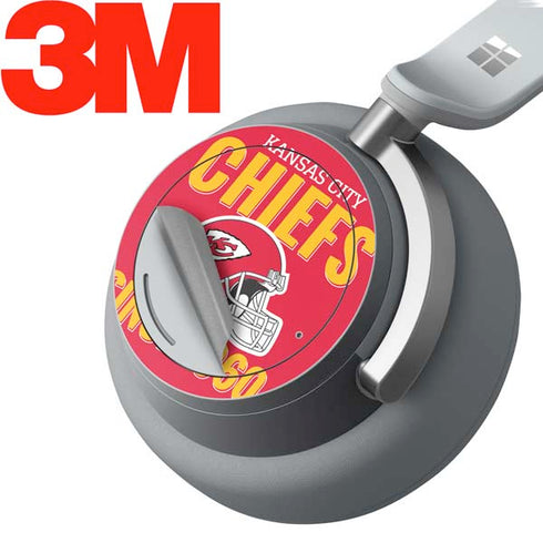 NFL Kansas City Chiefs Helmet Surface Headphones Skin