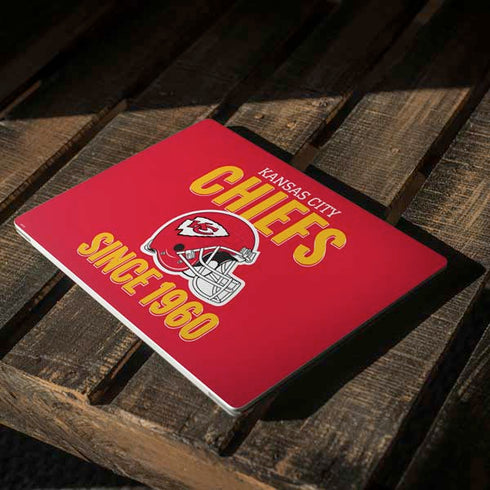 NFL Kansas City Chiefs Helmet Surface Laptop 3 13.5in Skin
