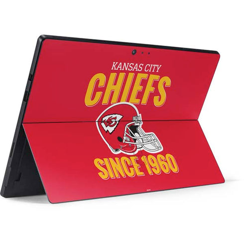 NFL Kansas City Chiefs Helmet Surface Pro 6 Skin