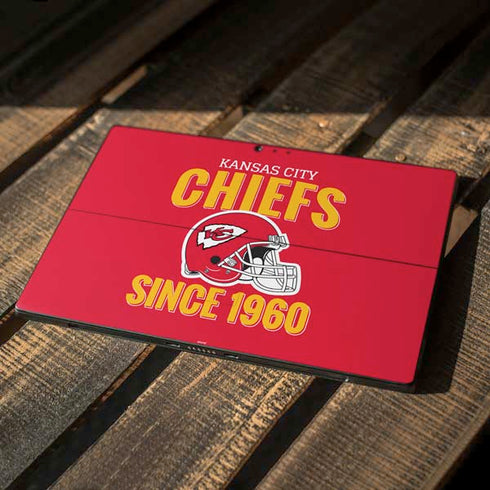 NFL Kansas City Chiefs Helmet Surface Pro 6 Skin