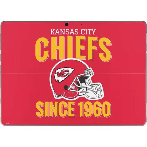 NFL Kansas City Chiefs Helmet Surface Pro 8 Skin