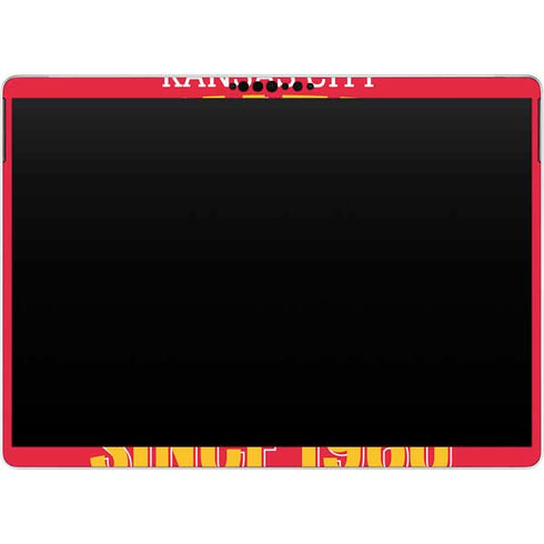 NFL Kansas City Chiefs Helmet Surface Pro 8 Skin