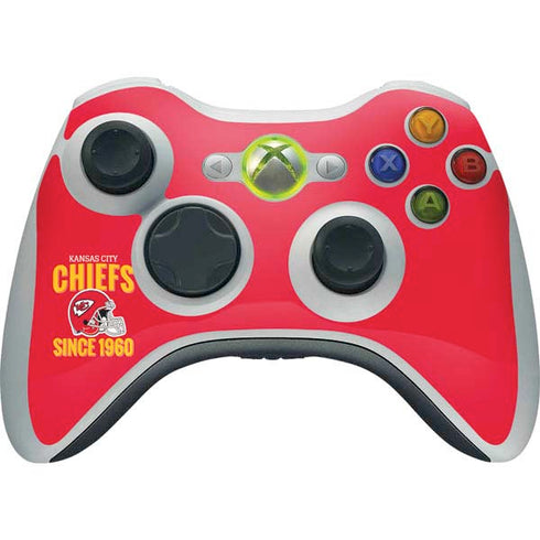 NFL Kansas City Chiefs Helmet Xbox 360 Wireless Controller Skin