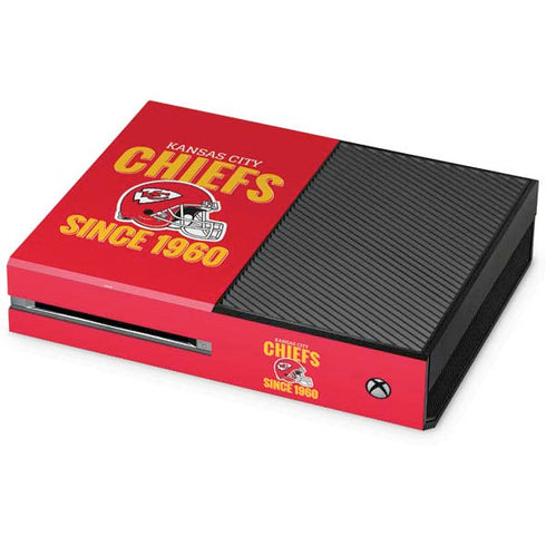 NFL Kansas City Chiefs Helmet Xbox One Console Skin