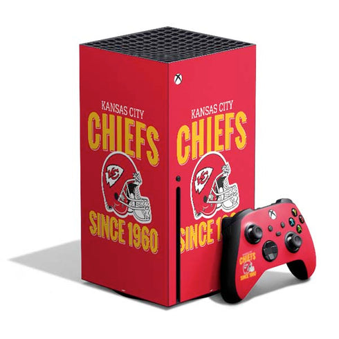 NFL Kansas City Chiefs Helmet Xbox Series X Bundle Skin