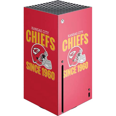 NFL Kansas City Chiefs Helmet Xbox Series X Console Skin