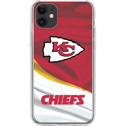 NFL Kansas City Chiefs iPhone 11 Clear Case