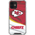 NFL Kansas City Chiefs iPhone 12 Mini Clear Case