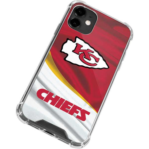 NFL Kansas City Chiefs iPhone 12 Mini Clear Case